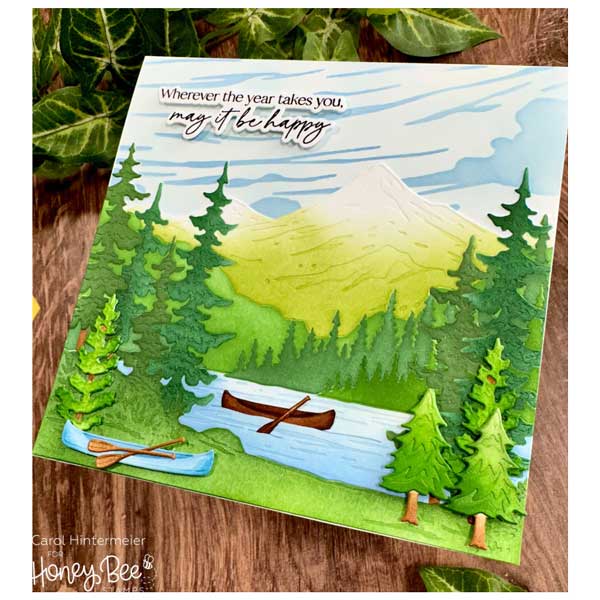 Honey Bee Stamps Lakeside Scene Builder Honey Cuts