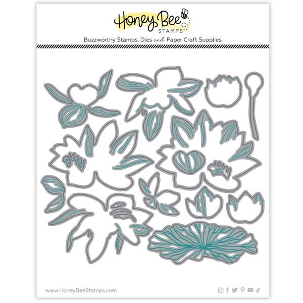 Honey Bee Stamps Lovely Layers: Water Lily Honey Cuts