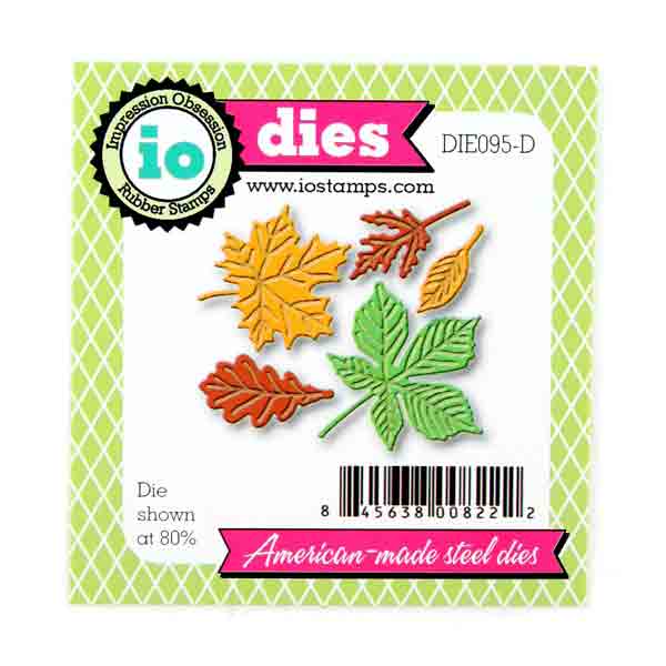 Impression Obsession Small Leaf Die Set