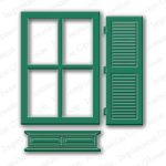 Window with Shutter Die Set