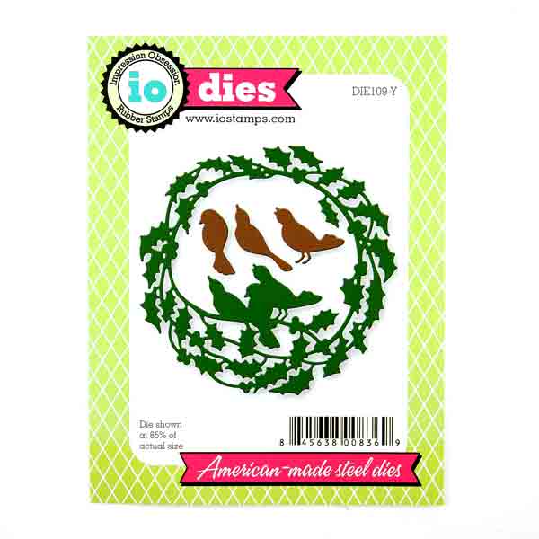 Holly Wreath Die Set