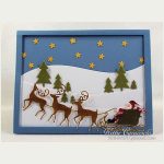 Impression Obsession Santa’s Sled Die Set