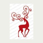 Impression Obsession Reindeer Flourish Die