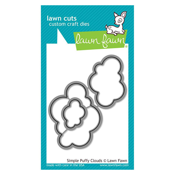 Lawn Fawn Simple Puffy Clouds Lawn Cuts