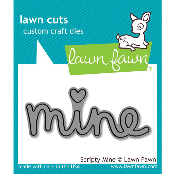 Lawn Fawn Scripty Mine Lawn Cut