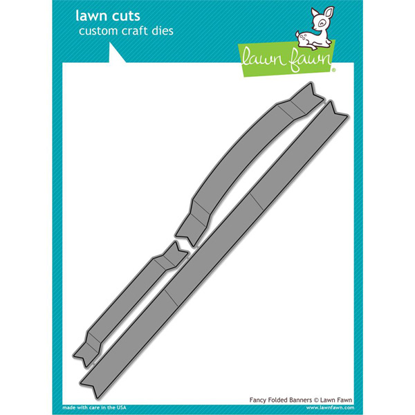 Lawn Fawn Fancy Folded Banners Lawn Cuts