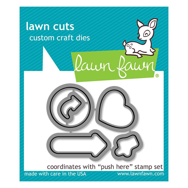 Lawn Fawn Push Here Lawn Cuts