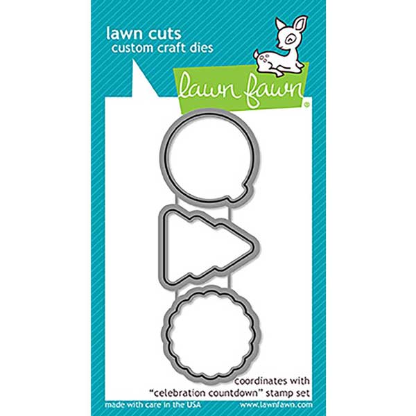 Lawn Fawn Celebration Countdown Lawn Cuts