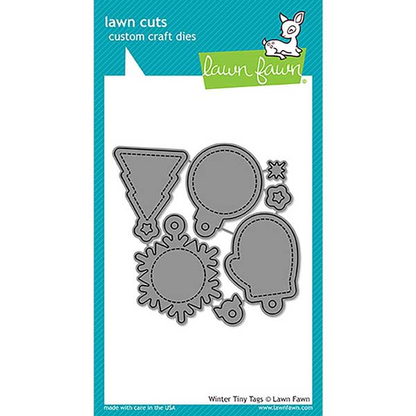 Lawn Fawn Winter Tiny Tags Lawn Cuts