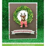 Lawn Fawn Large Wreath Lawn Cut