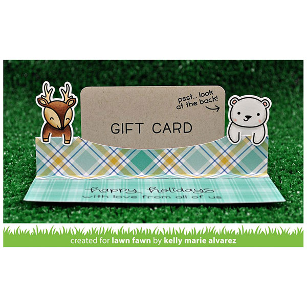 Lawn Fawn Gift Card Pop-Up Lawn Cuts