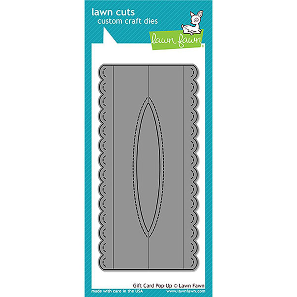 Lawn Fawn Gift Card Pop-Up Lawn Cuts