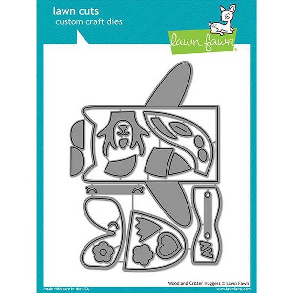 Lawn Fawn Woodland Critter Huggers Lawn Cuts