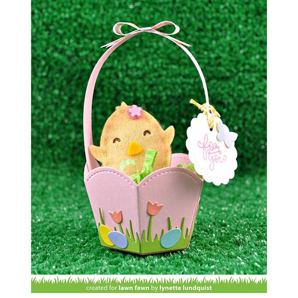 Lawn Fawn Stitched Basket