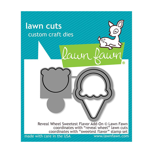 Lawn Fawn Reveal Wheel Sweetest Flavor Add-On Dies