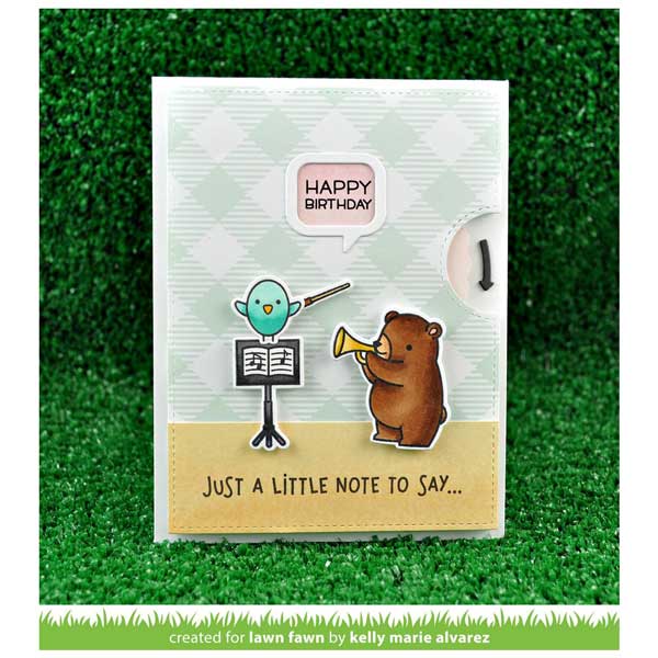 Lawn Fawn Reveal Wheel Speech Bubble Add-on