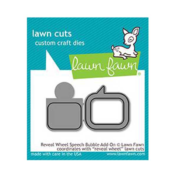 Lawn Fawn Reveal Wheel Speech Bubble Add-on