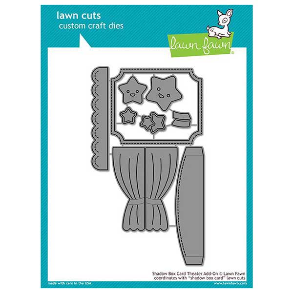 Lawn Fawn Shadow Box Card Theater Add-on Lawn Cuts