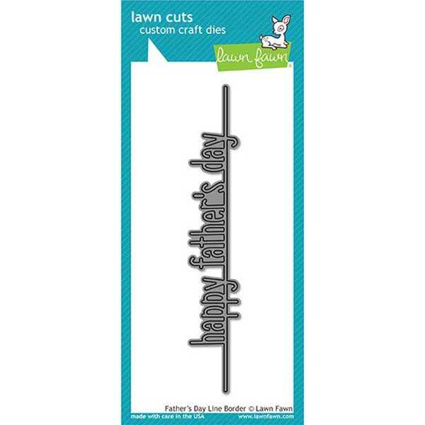 Lawn Fawn Father&#039;s Day Line Border