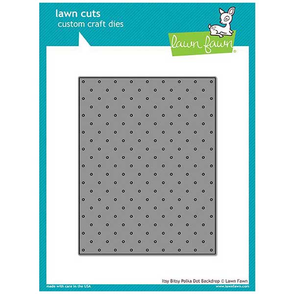 Lawn Fawn Itsy Bitsy Polka Dot Backdrop