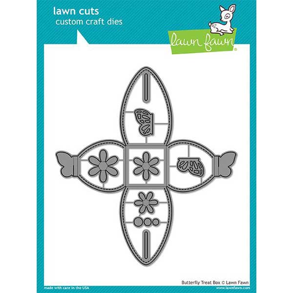 Lawn Fawn Butterfly Treat Box Lawn Cuts