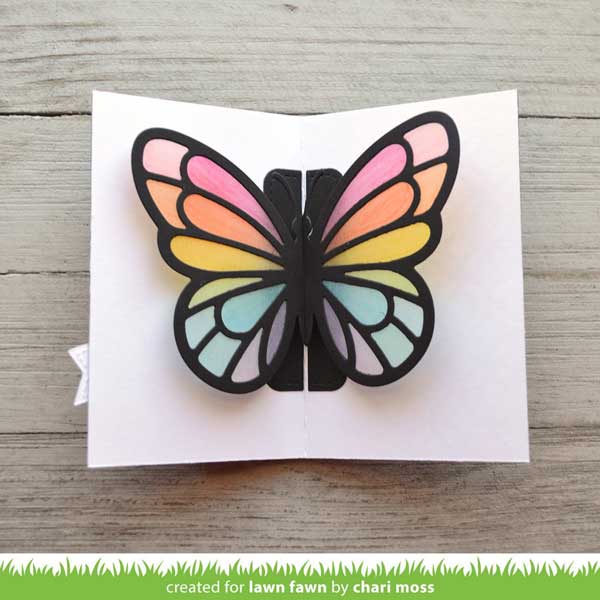 Lawn Fawn Pop-Up Butterfly Lawn Cuts