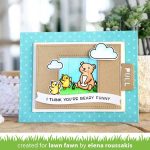 Lawn Fawn Winter Wavy Sayings Stamp Set