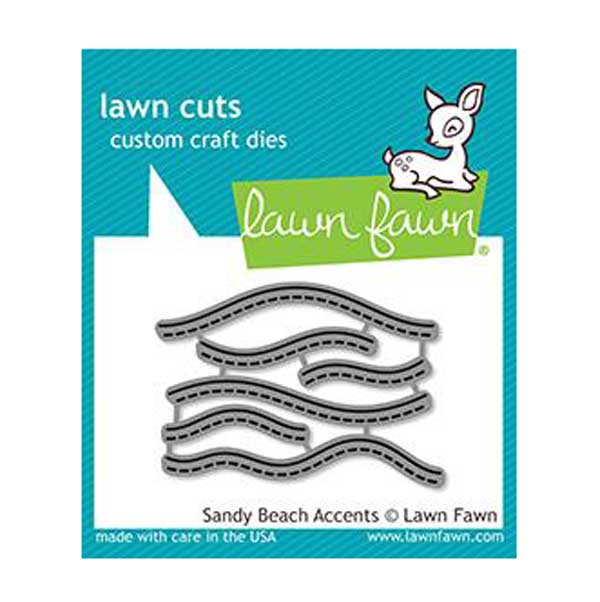 Lawn Fawn Sandy Beach Accents Lawn Cuts