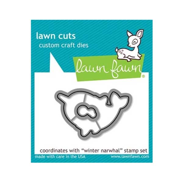 Lawn Fawn Winter Narwhal Lawn Cuts