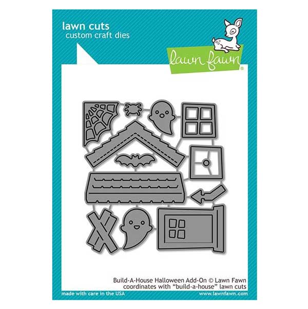 Lawn Fawn Build-A-House Halloween Add-On Lawn Cuts