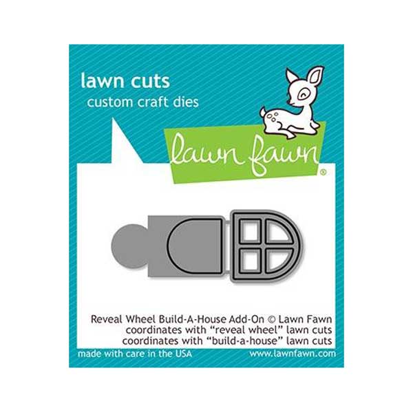 Lawn Fawn Reveal Wheel Build-A-House Add-On Lawn Cuts