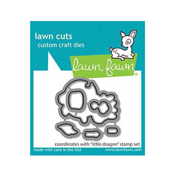 Lawn Fawn Little Dragon Lawn Cuts