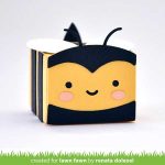 Lawn Fawn Tiny Gift Box Bee Add-On Lawn Cuts