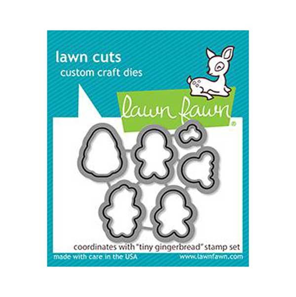 Lawn Fawn Tiny Gingerbread Lawn Cuts