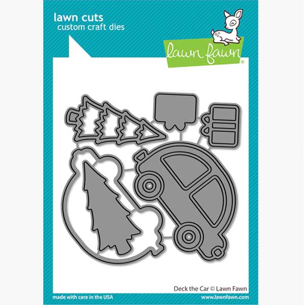 Lawn Fawn Deck the Car Lawn Cuts