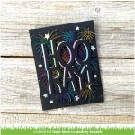 Lawn Fawn Fireworks Hot Foil Plates Lawn Cuts