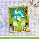 Lawn Fawn Spooky Forest Backdrop Lawn Cuts