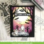 Lawn Fawn Spooky Forest Backdrop Lawn Cuts