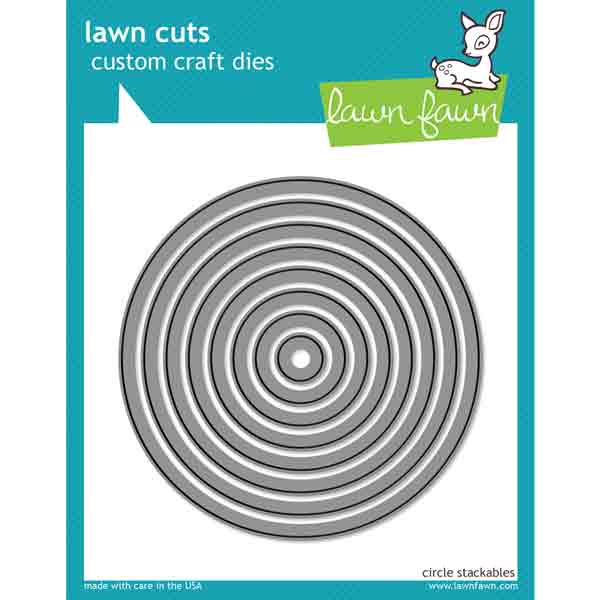 Lawn Fawn Circle Stackables Lawn Cuts