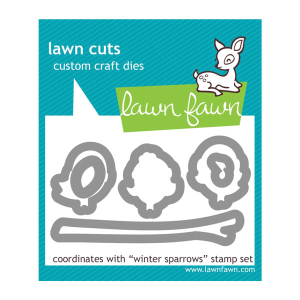 Lawn Fawn Winter Sparrows Lawn Cuts (dies)