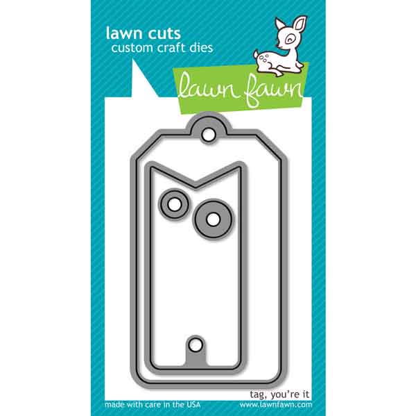 Lawn Fawn Tag, You&#039;re It Lawn Cuts