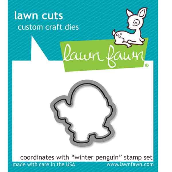 Lawn Fawn Winter Penguin Lawn Cuts