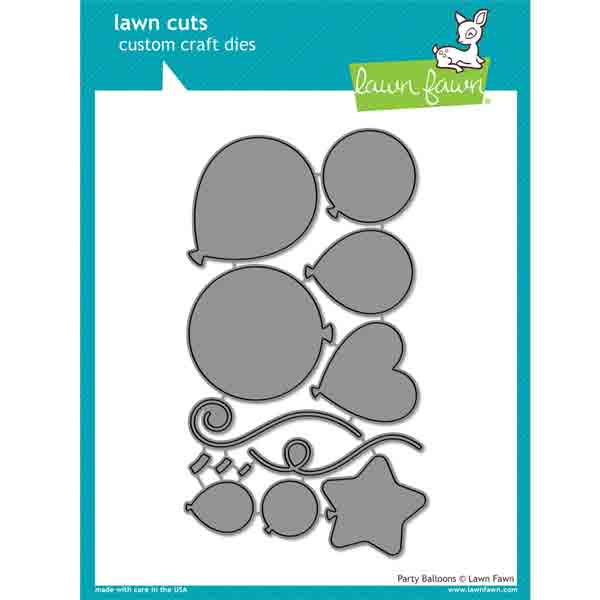 Lawn Fawn Party Balloons Lawn Cuts