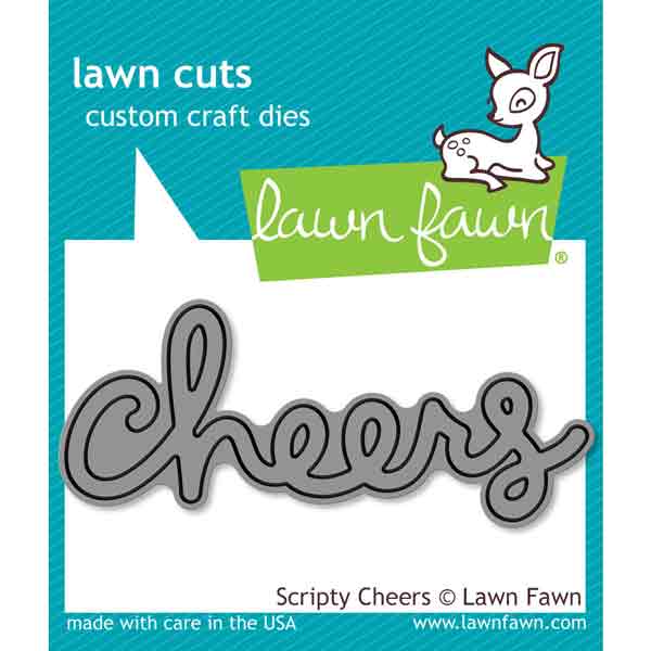 Lawn Fawn Scripty Cheers Lawn Cuts