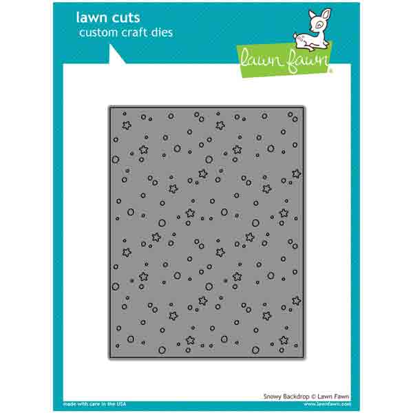 Lawn Fawn Snowy Backdrop Lawn Cuts