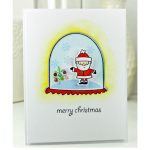 Memory Box Snowglobe Wishes Stamp Set