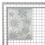 Memory Box Scattered Snowflake Frame Craft Die