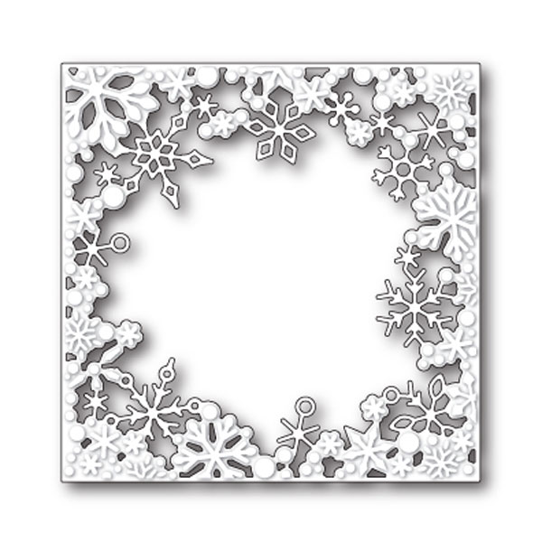 Memory Box Dancing Snowflake Square Craft Die