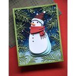 Memory Box Tall Bundled Snowman Dies