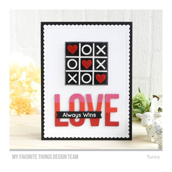 My Favorite Things X’s and O’s (Tic Tac Toe) Stamp Set